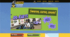 Desktop Screenshot of lakesidegokarts.ca